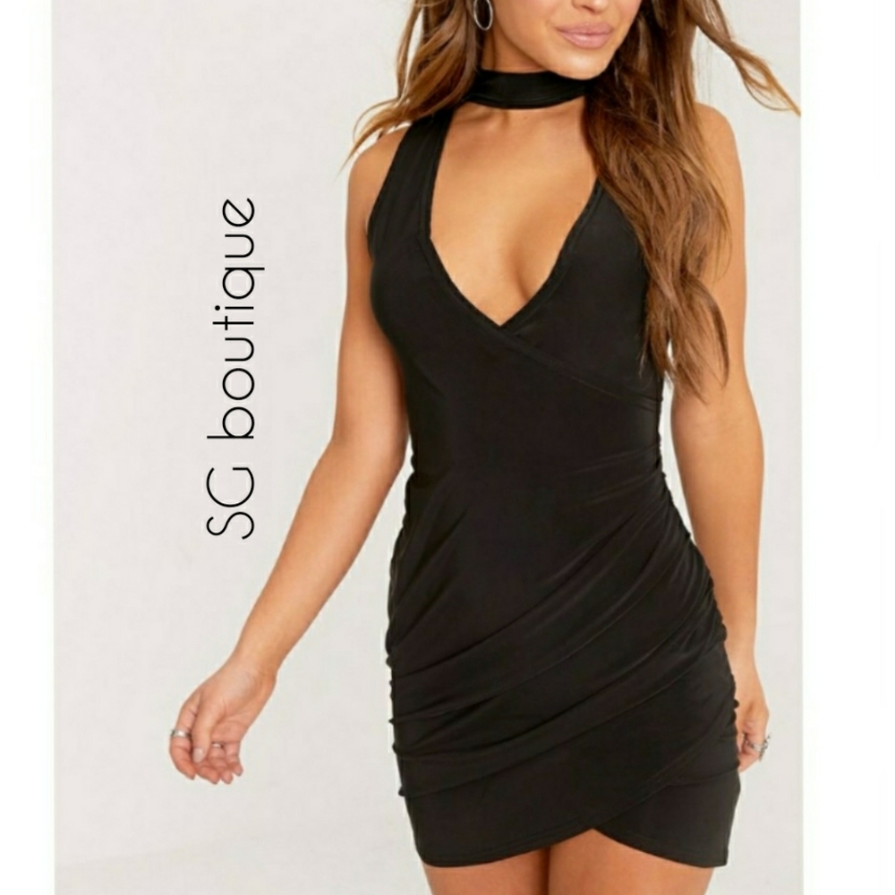 🆕⭐Mod Black boutique bodycon dress⭐